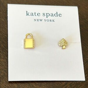 Kate Spade Lovk & Spade ♠️ earrings